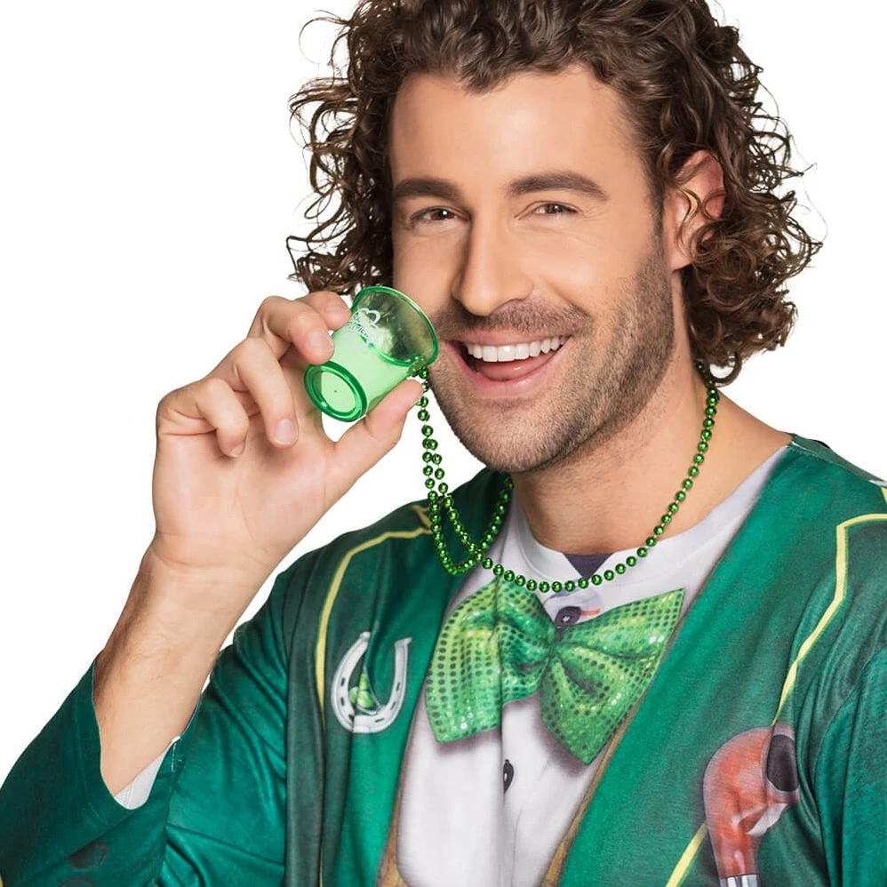 Overig Ketting Met Shotglaasje Groen St. Patrick's Day