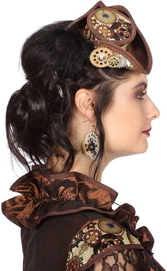 Overig Mini Hoedje Steampunk Lacey Luxe