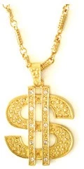 Overig Pooierketting Luxe Dollar Goud - Afbeelding 2
