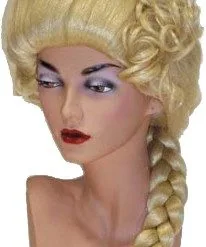 Overig Pruik Hofdame Blond