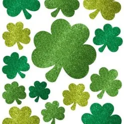 Overig Raamstickers Klaver St. Patricks Day (14st)