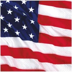 Overig Servetten USA - 33x33cm - 16st