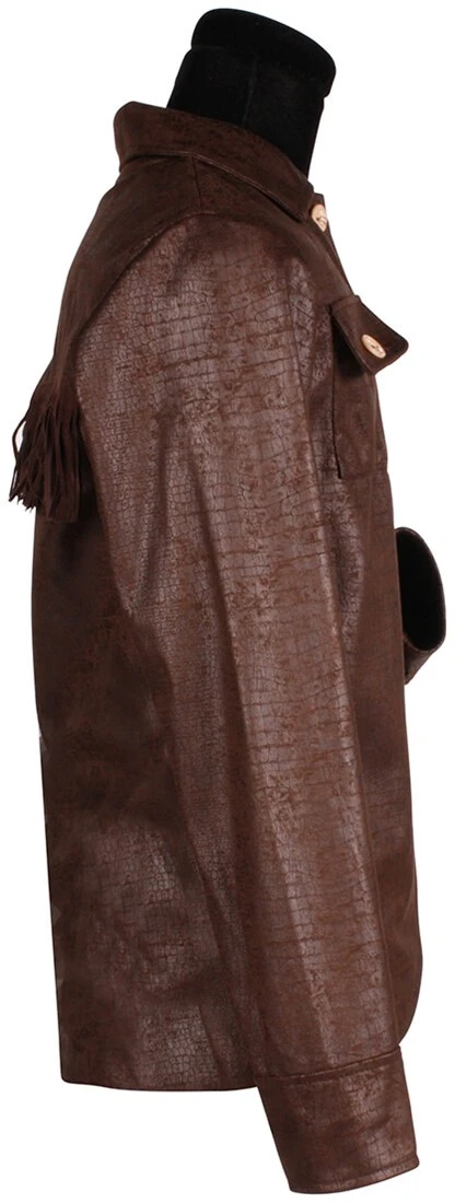 Overig Seventies Hippie Jas Psychedelic Met Franjes - Afbeelding 2