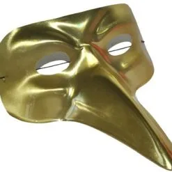 Overig Snavel Masker Goud