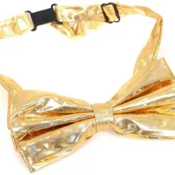 Overig Strikje Satijn Luxe Goud Hologram