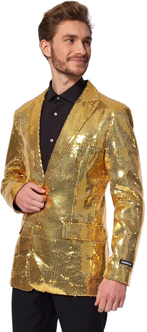 Suitmeister Glitter Jasje Goud - Afbeelding 3