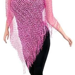 Overig Toppers Poncho Roze